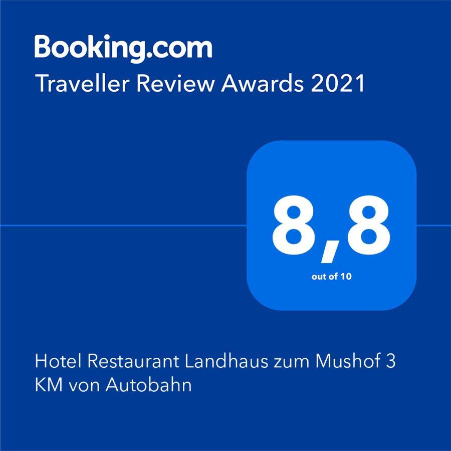 Landhaus Zum Mushof Hotel Wethen Eksteriør billede